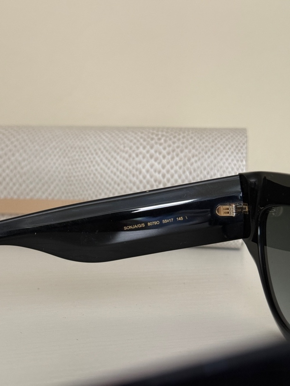 Jimmy Choo Women's Sonja/G/S 55Mm Sunglasses Women's Black - Picture 6 of 6